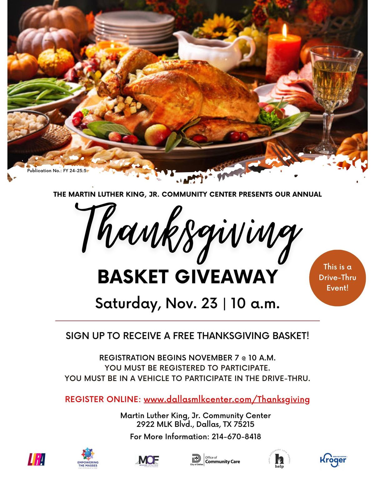 Thanksgiving Basket Giveaway