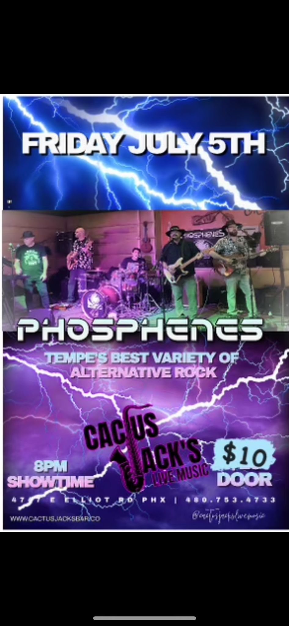 Phosphenes @ Cactus Jacks