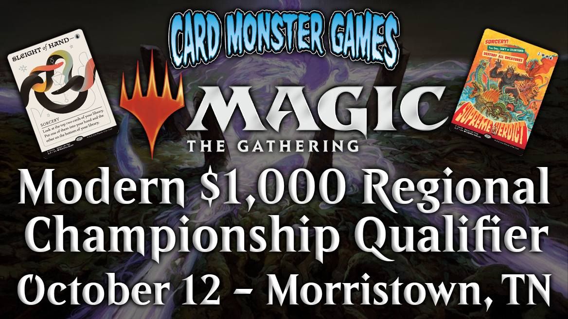 MTG: Modern $1,000 Regional Championship Qualifier - October