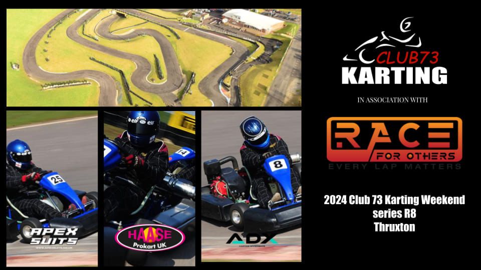 Club 73 Karting Race For Others Weekend series Rd8