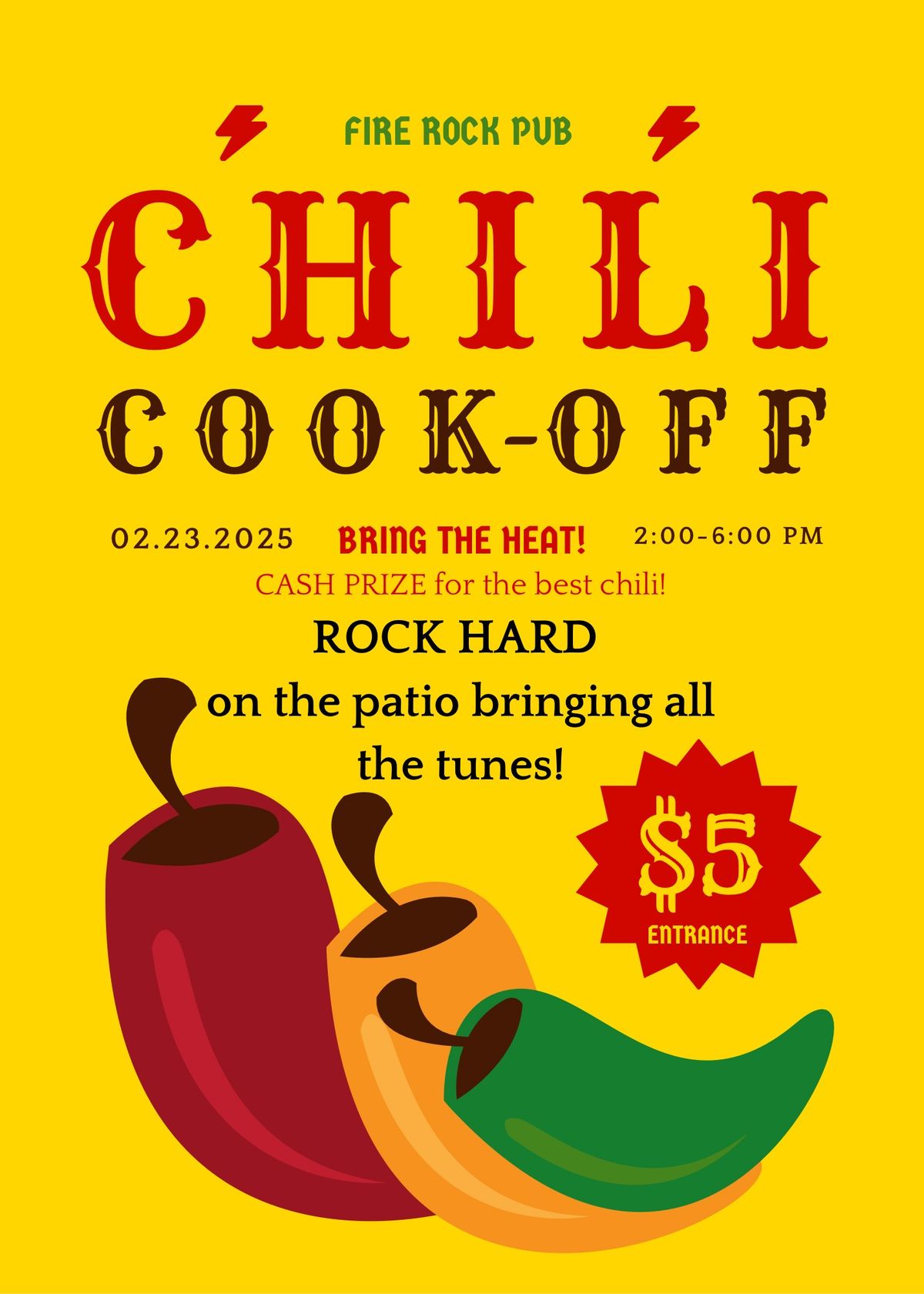 Fire Rock Chili Cook Off! 