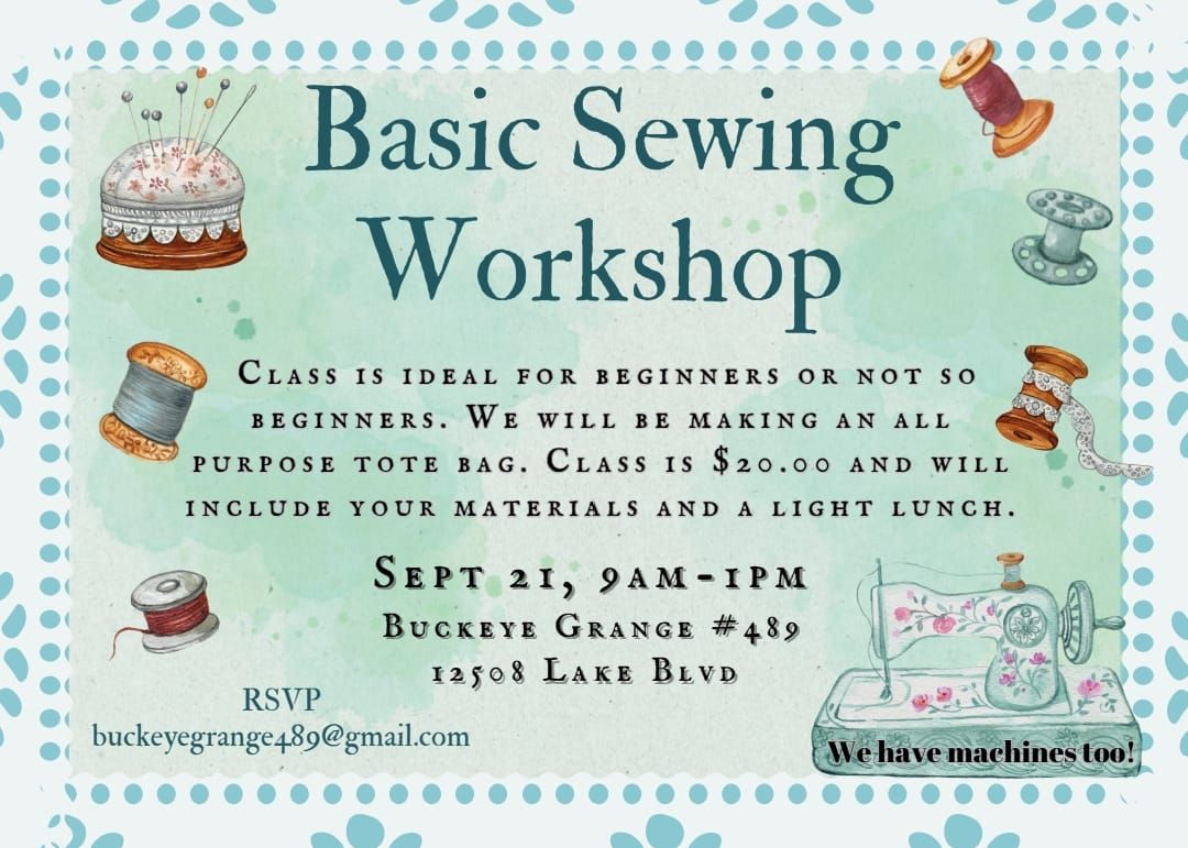 Sewing Workshop