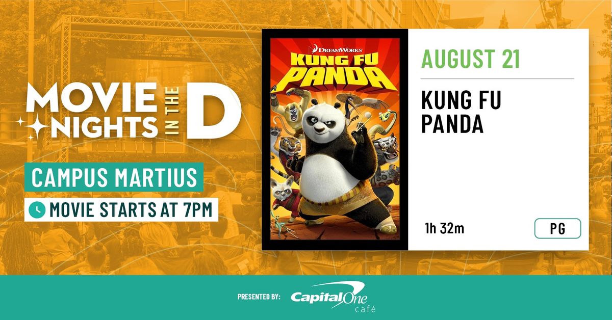 Movie Nights In The D Presented by Capital One Caf\u00e9 \u2013 Kung Fu Panda