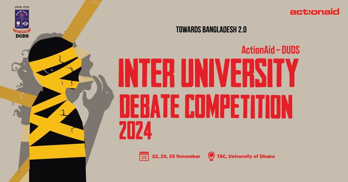 ActionAid DUDS Inter University Debate Competition 2024