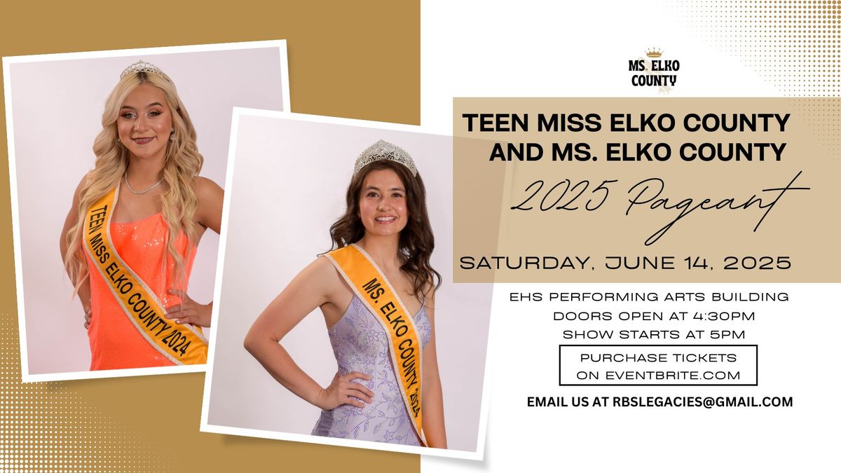 Teen Miss and Ms. Elko County 2025 Pageant