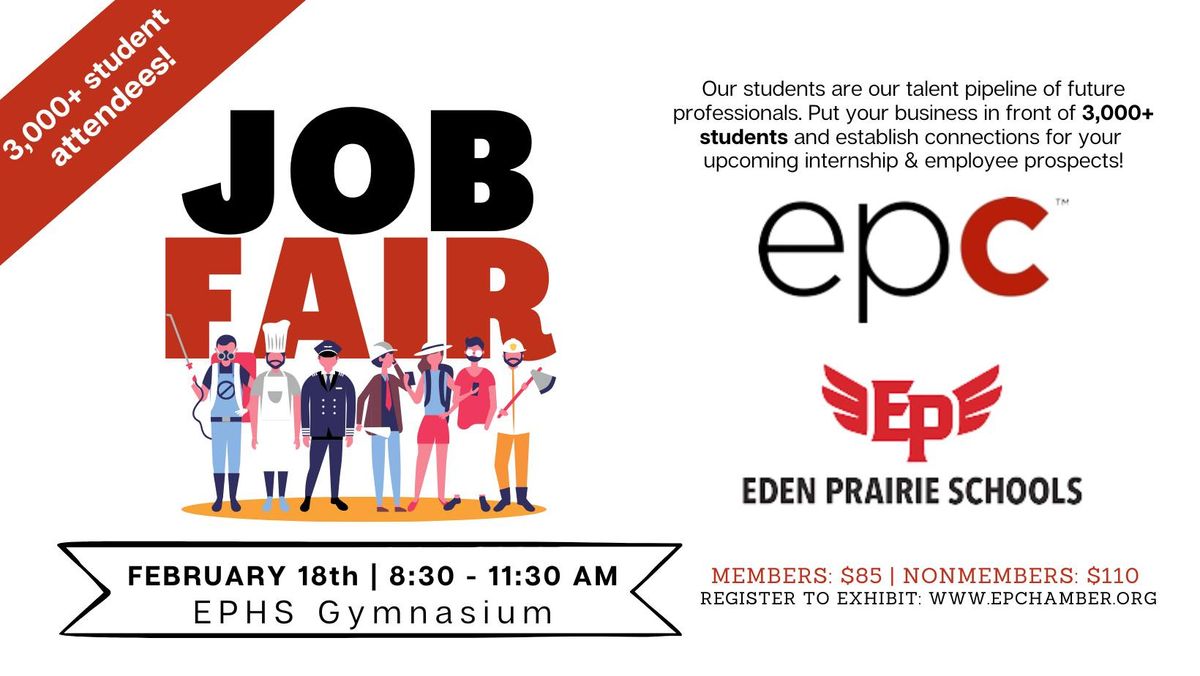 2025 Job Fair for Eden Prairie High School