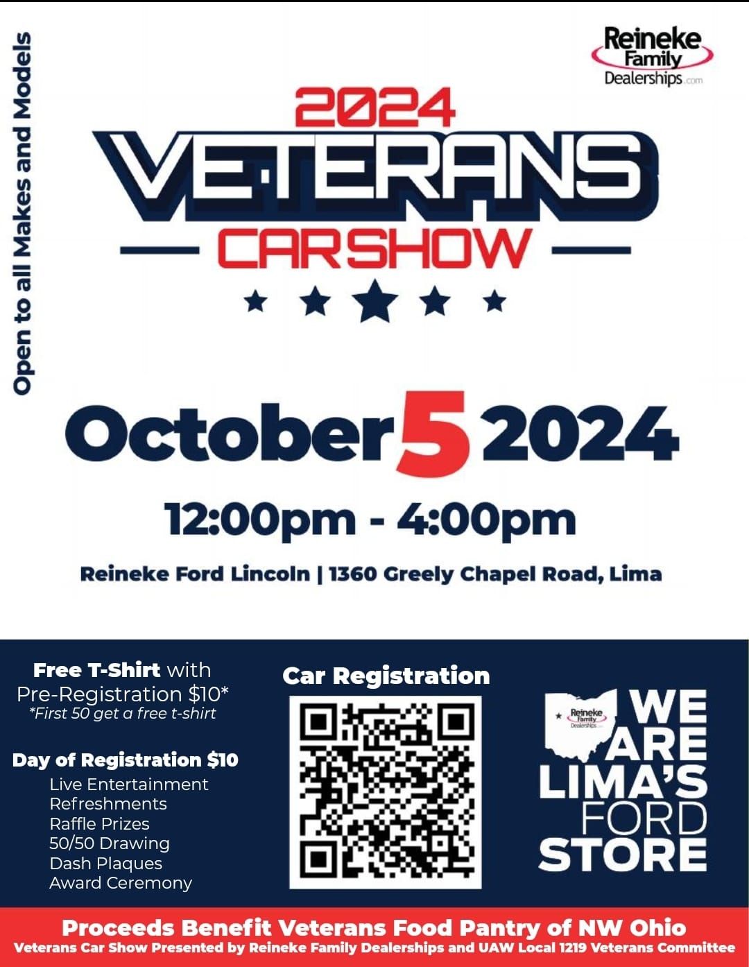 Veterans car show