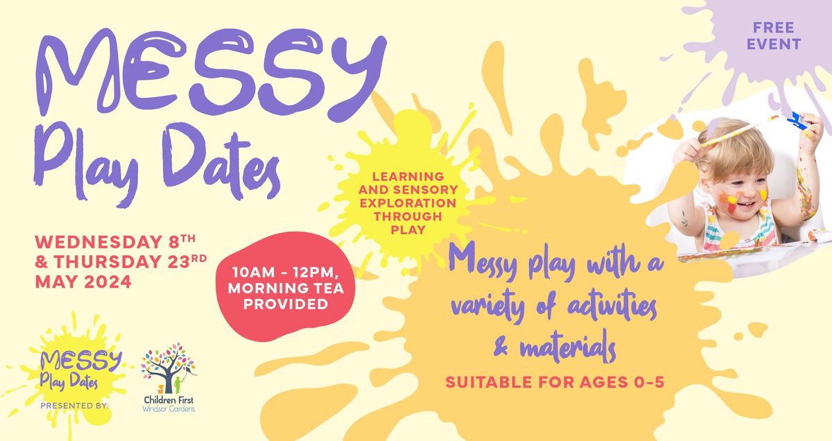 FREE Messy Play Dates Windsor Gardens