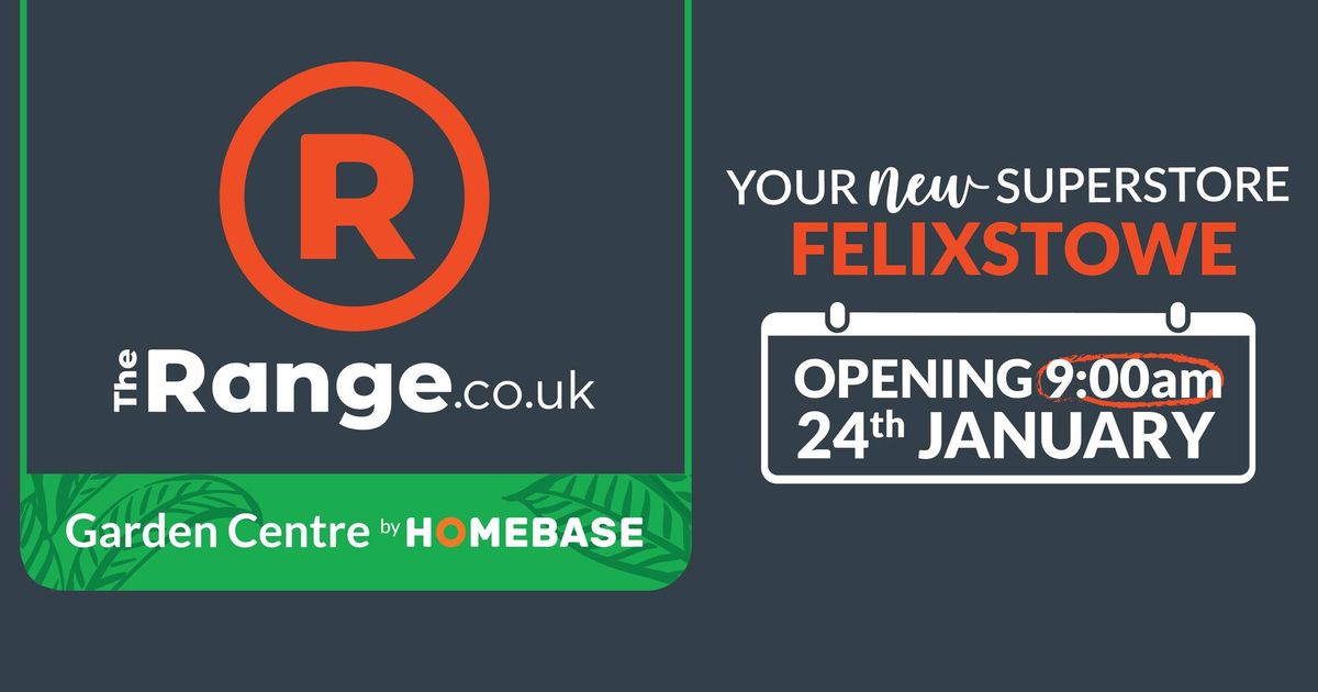 The Range Felixstowe - Store Opening