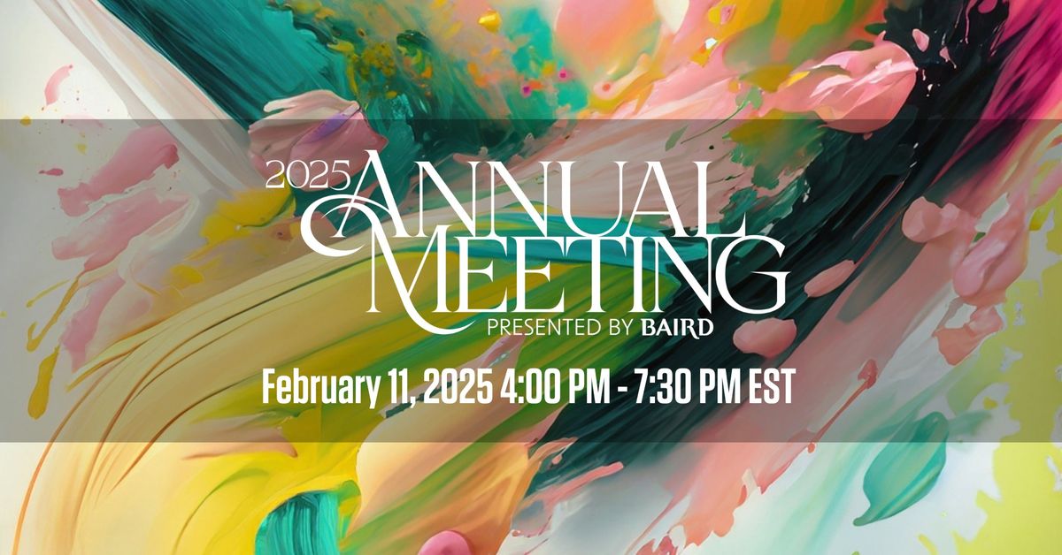 2025 Annual Meeting presented by Baird