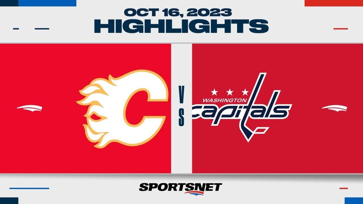 Washington Capitals at Calgary Flames