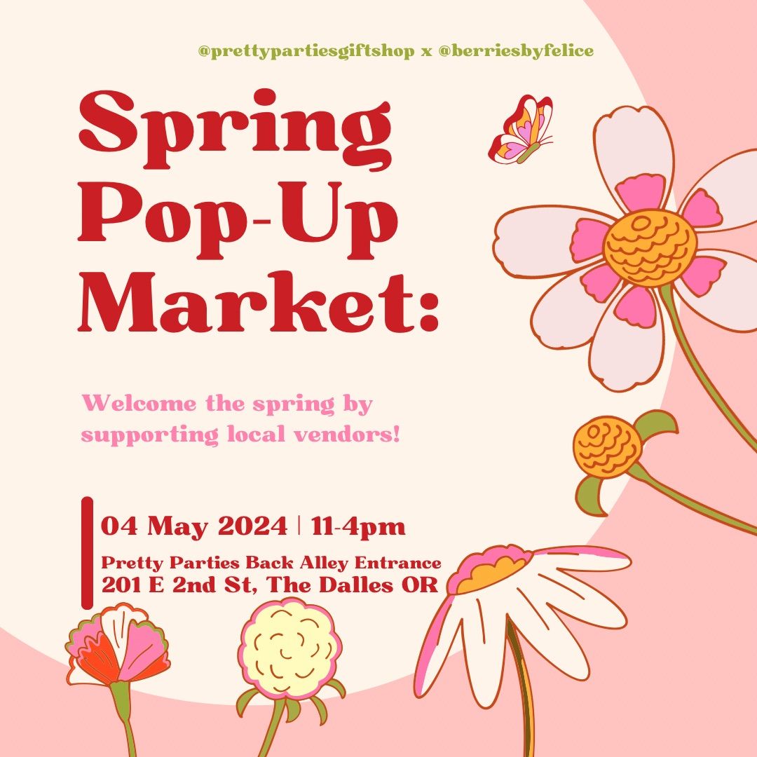 Spring Pop Up Market