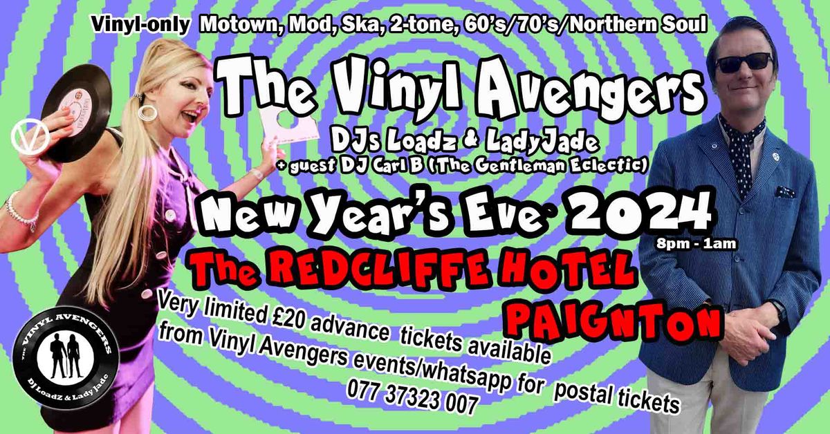 Vinyl Avengers NYE Party 2024 is now 5old out