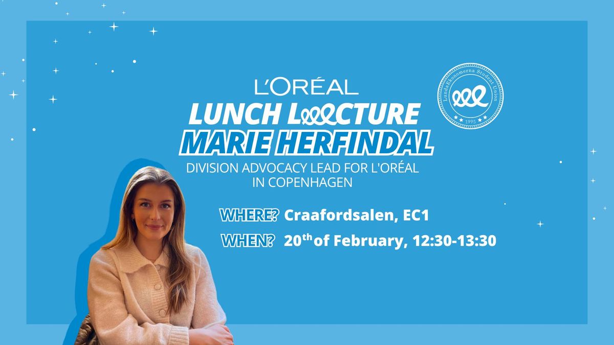 Lunch Leeecture with Marie Herfindal