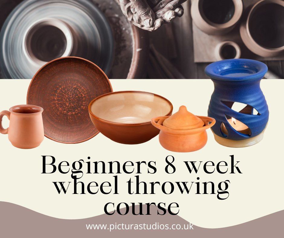 Beginners 8 week Wheel Throwing course