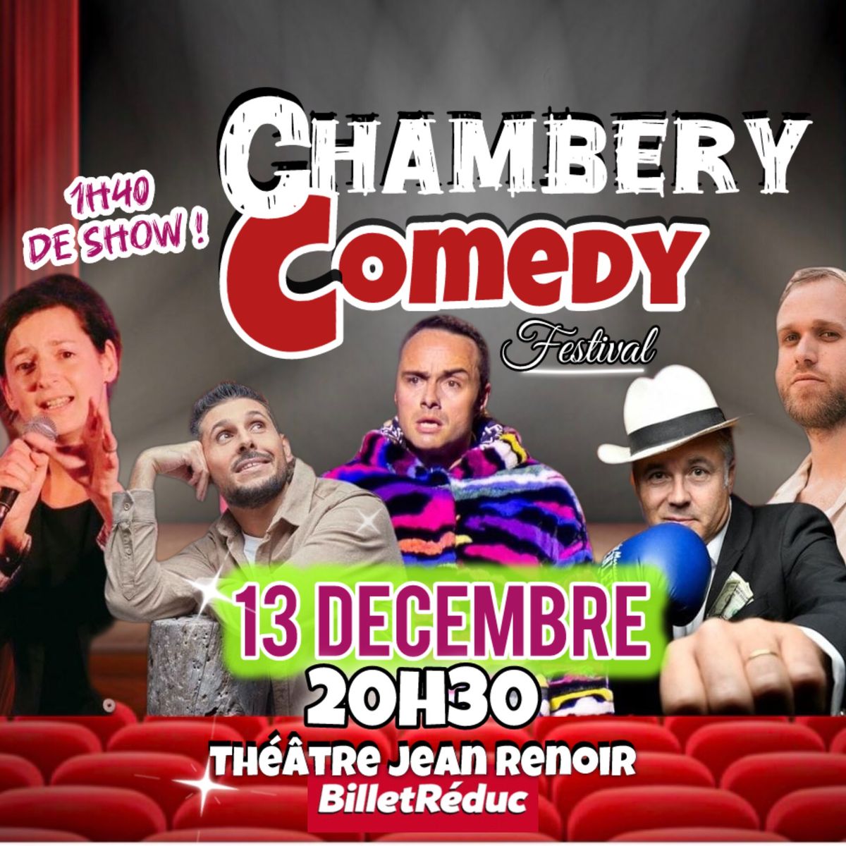 Chamb\u00e9ry Comedy : LA soir\u00e9e de l\u2019humour !