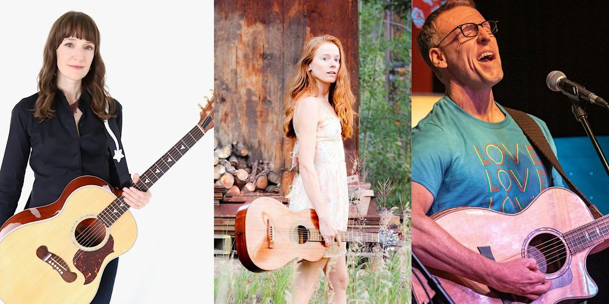 Deva Yoder, Jeremy Dion, and Ingrid Avison at Swallow Hill Music