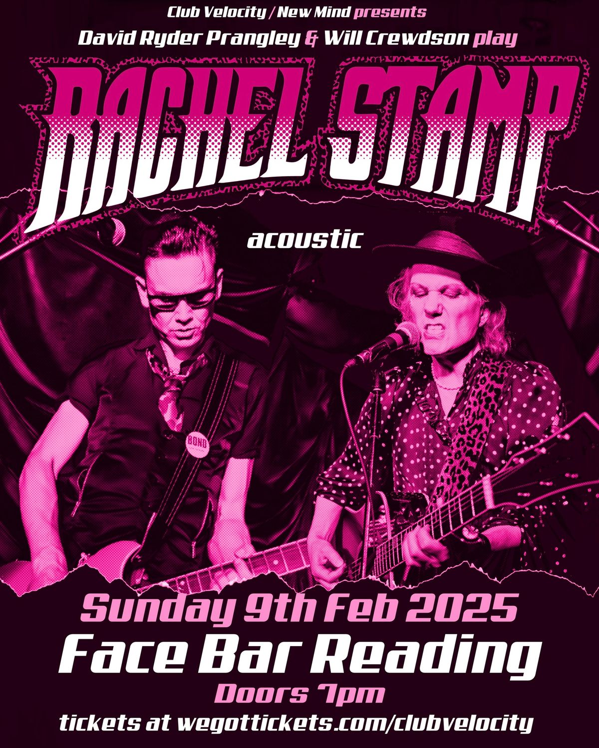 Club Velocity\/New Mind presents Rachel Stamp (acoustic)