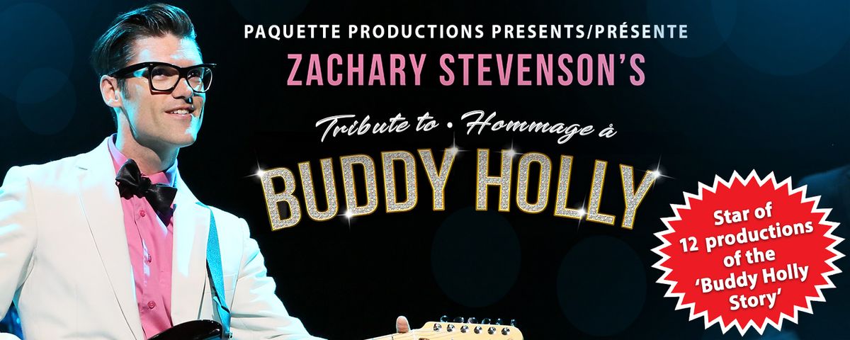 Hommage a Buddy Holly avec Zachary Stevenson