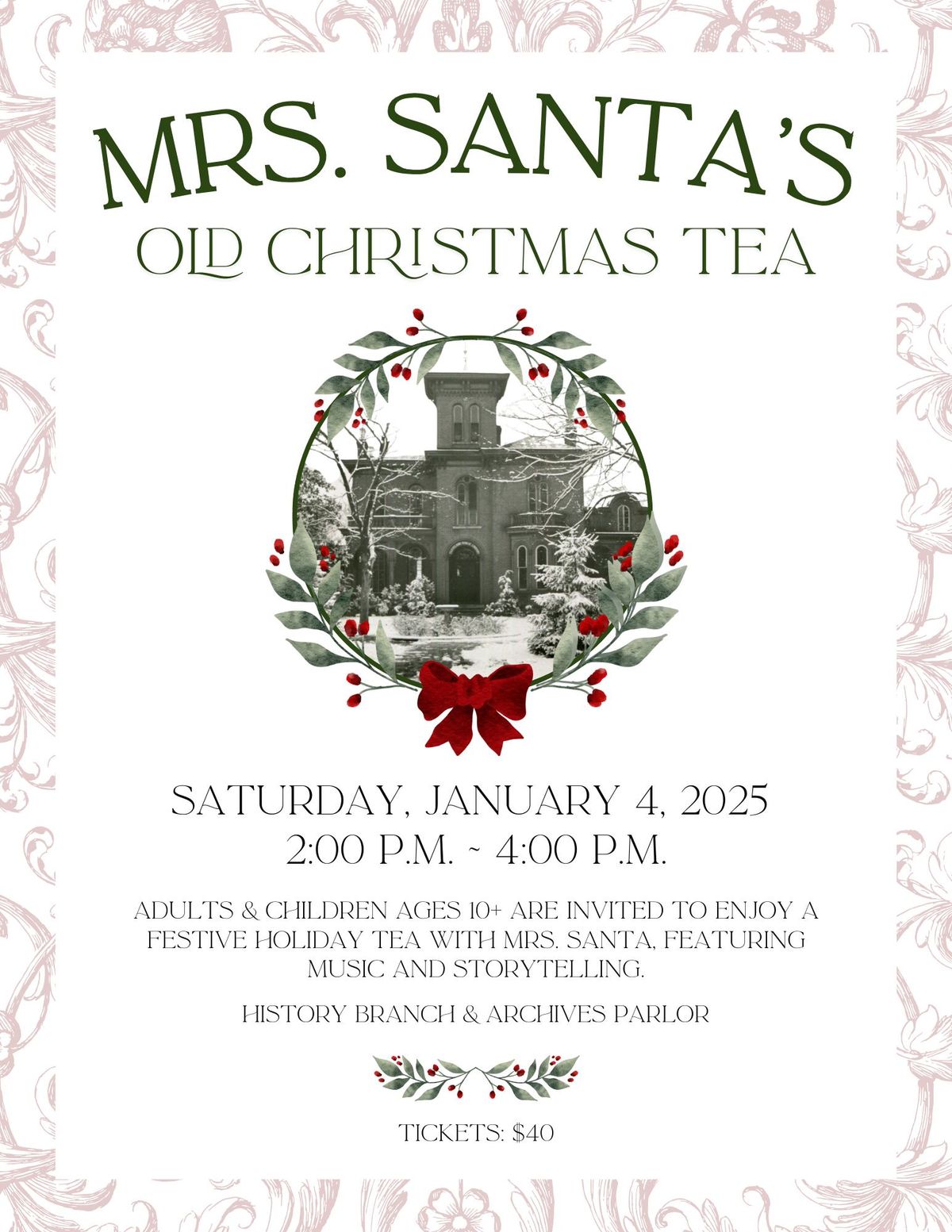 Mrs. Santa's Old Christmas Tea