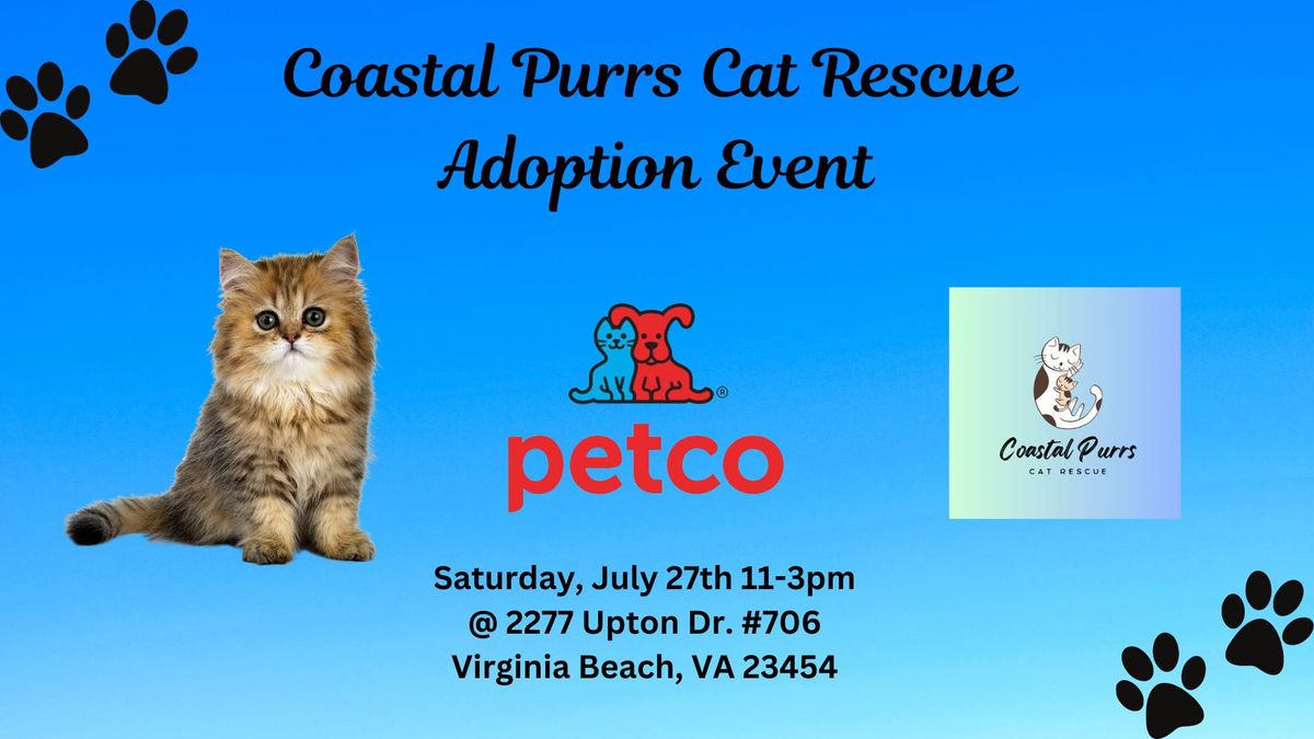 Adoption Event at Petco in Redmill