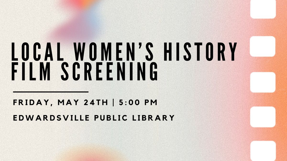 Local Women's History Film Screening