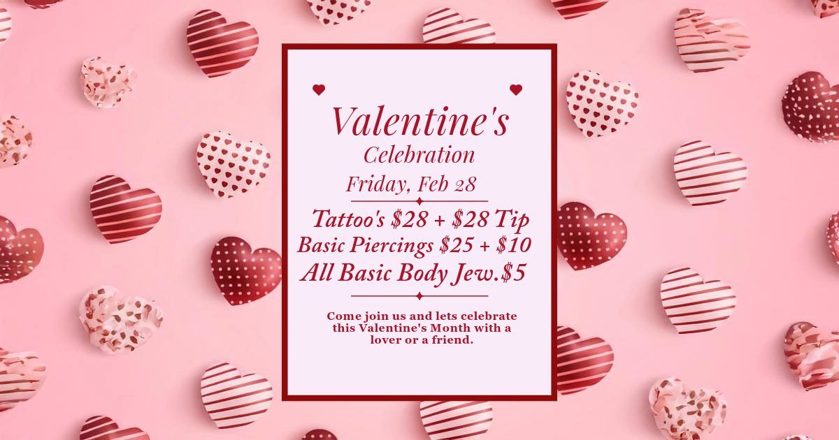 Valentine\u2019s End Of Month Celebration! <3  