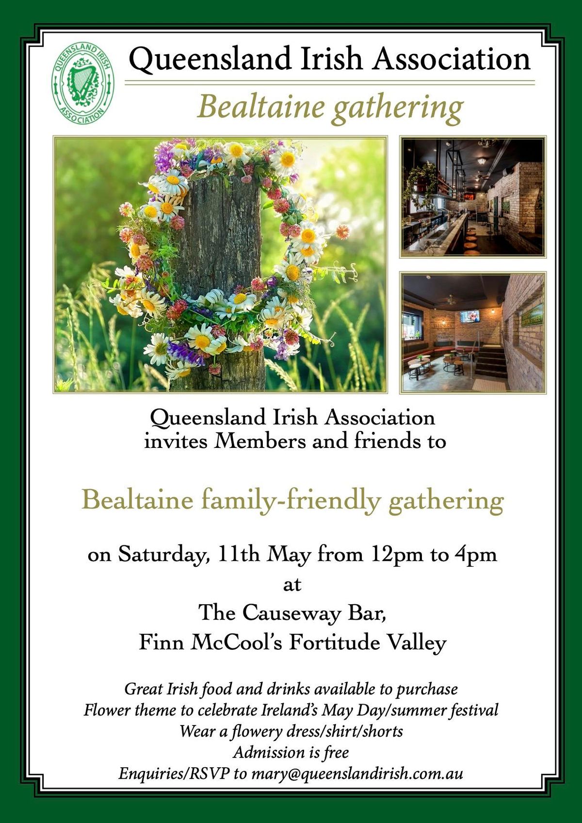 Bealtaine family-friendly gathering