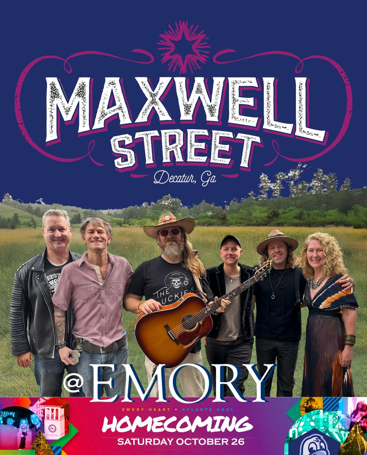 Maxwell Street @ Emory University's Homecoming