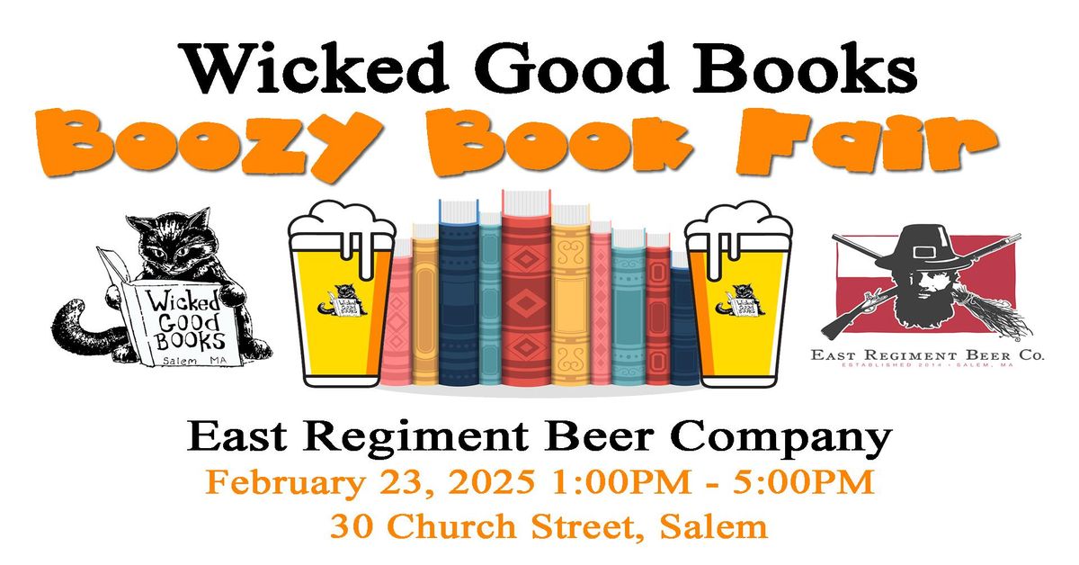 Boozy Book Fair at East Regiment Beer Company