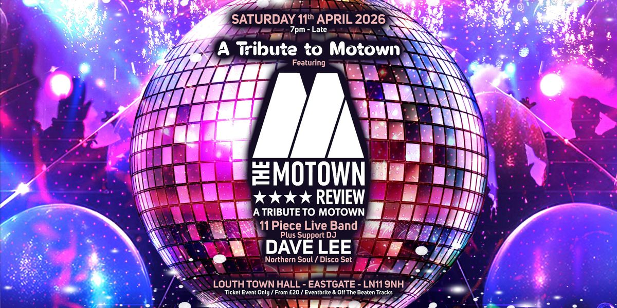The Motown Review Live Band Louth Town Hall