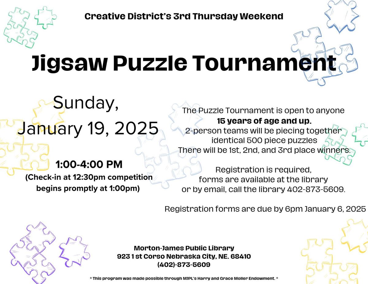 Jigsaw Puzzle Tournament