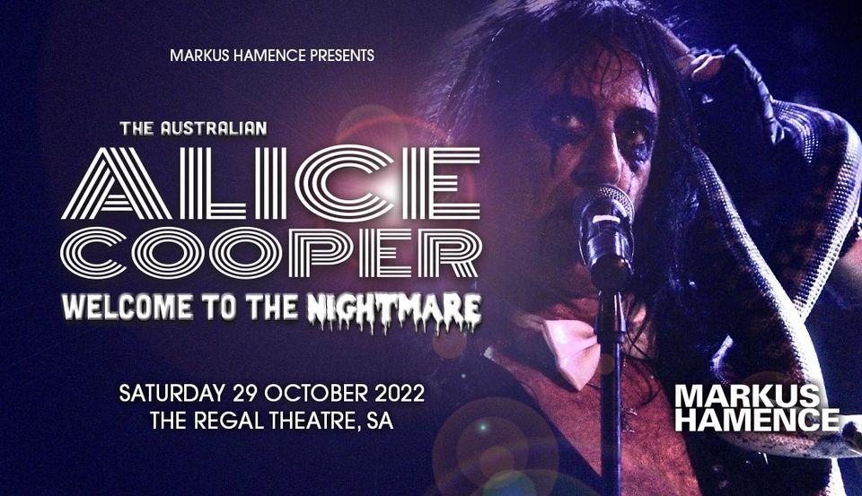 The Australian Alice Cooper: Welcome To The Nightmare