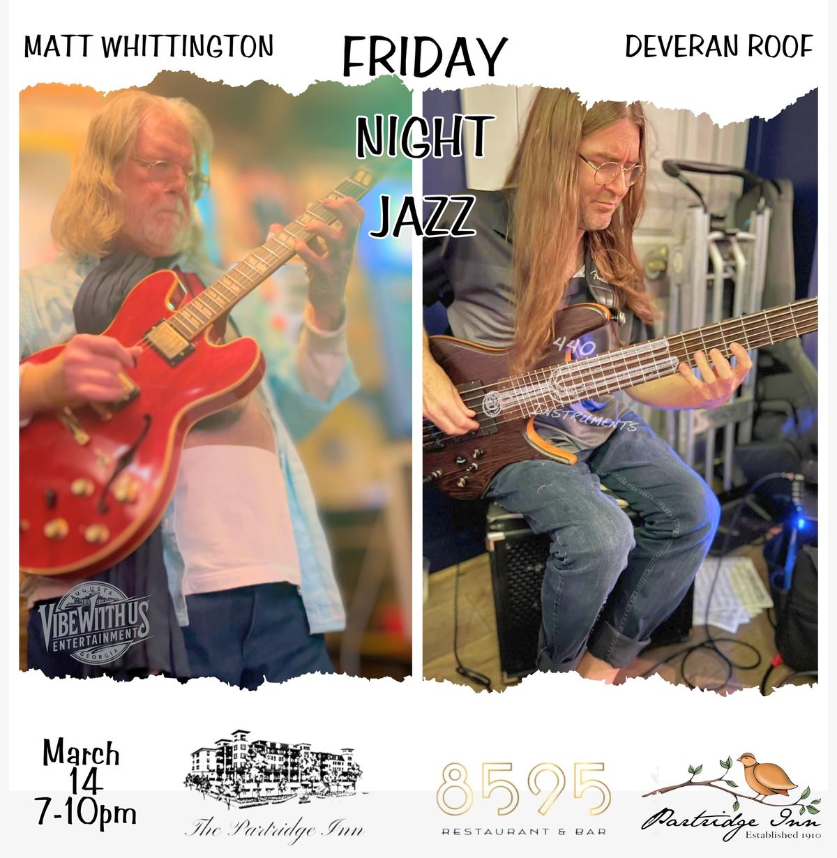 Matt Whittington, Mike West & Deveran Roof @ The Partridge Inn