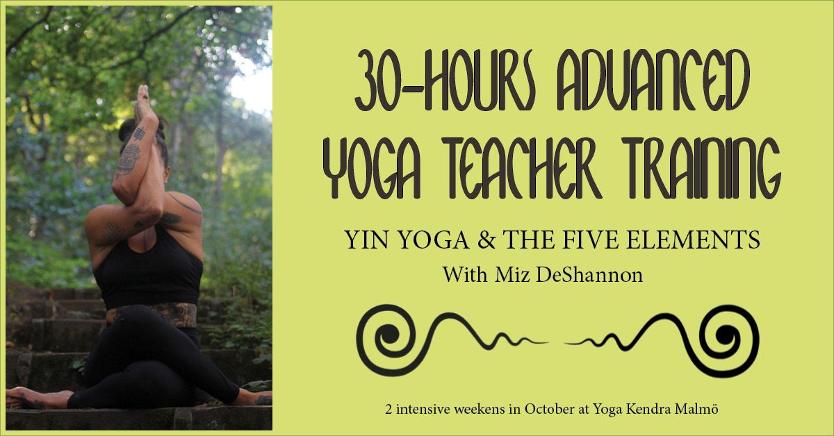 30-HOURS ADVANCED YOGA TTC - Yin Yoga and the five elements