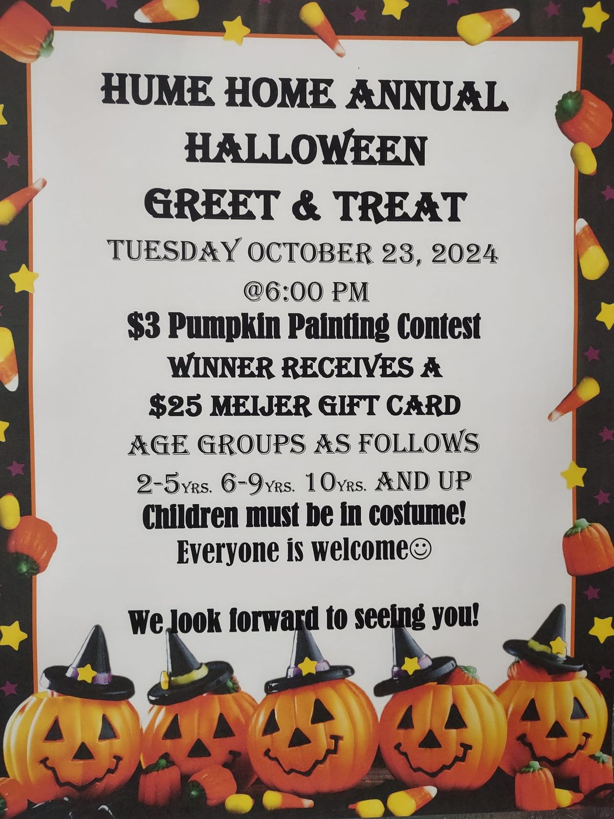 Halloween Greet and Treats 