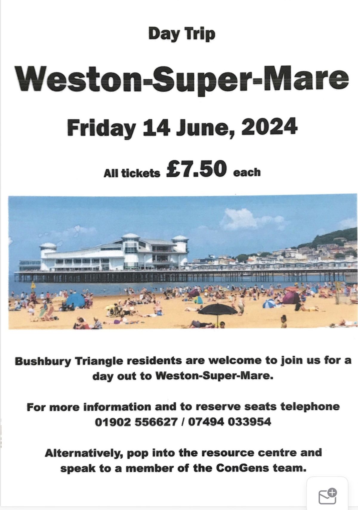 Weston-Super-Mare Say Trip