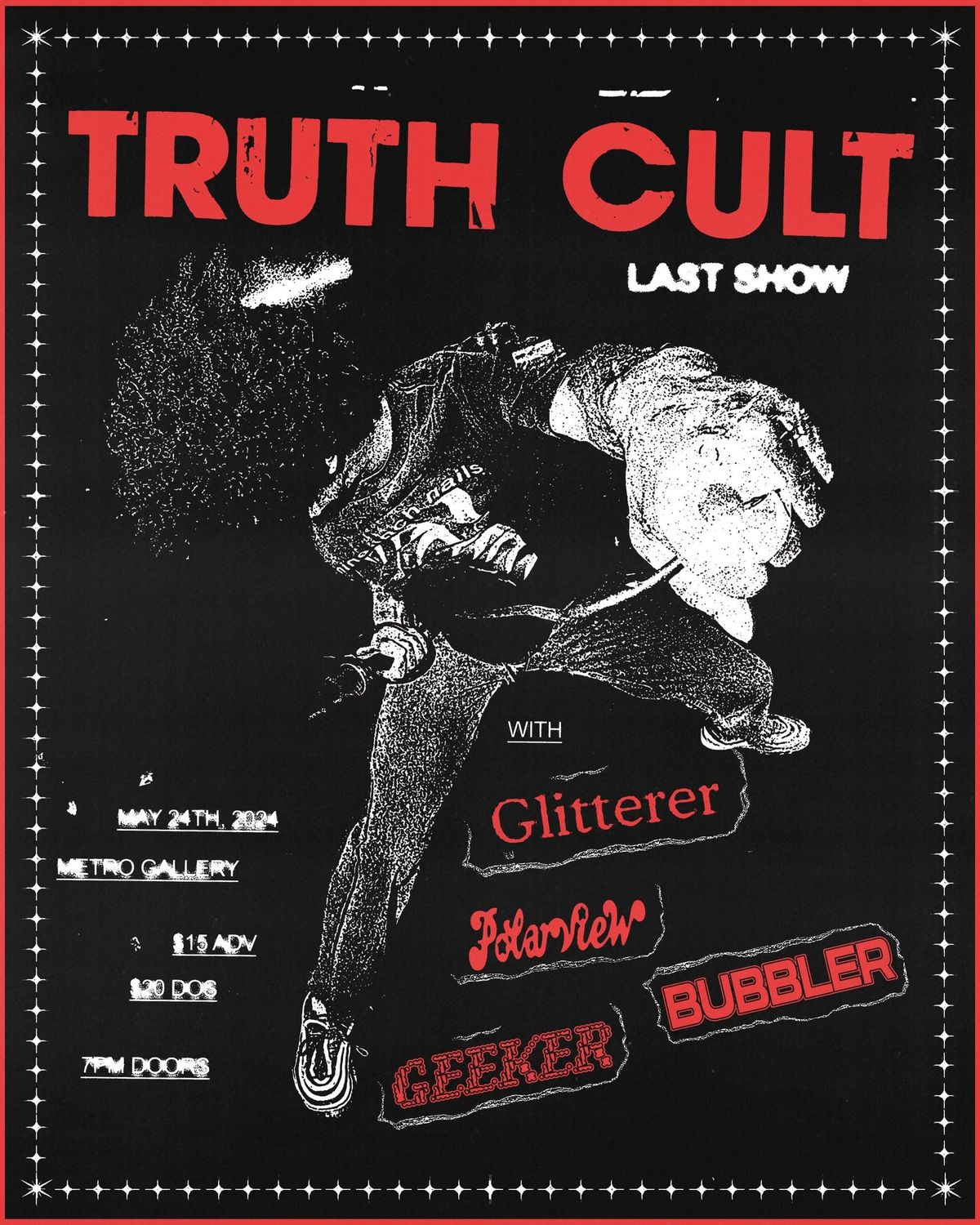 TRUTH CULT LAST SHOW w\/ Polarview, Bubbler and Geeker @ Metro Baltimore 