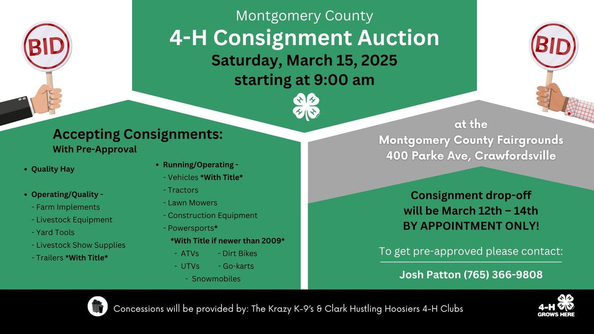 4-H Consignment Auction