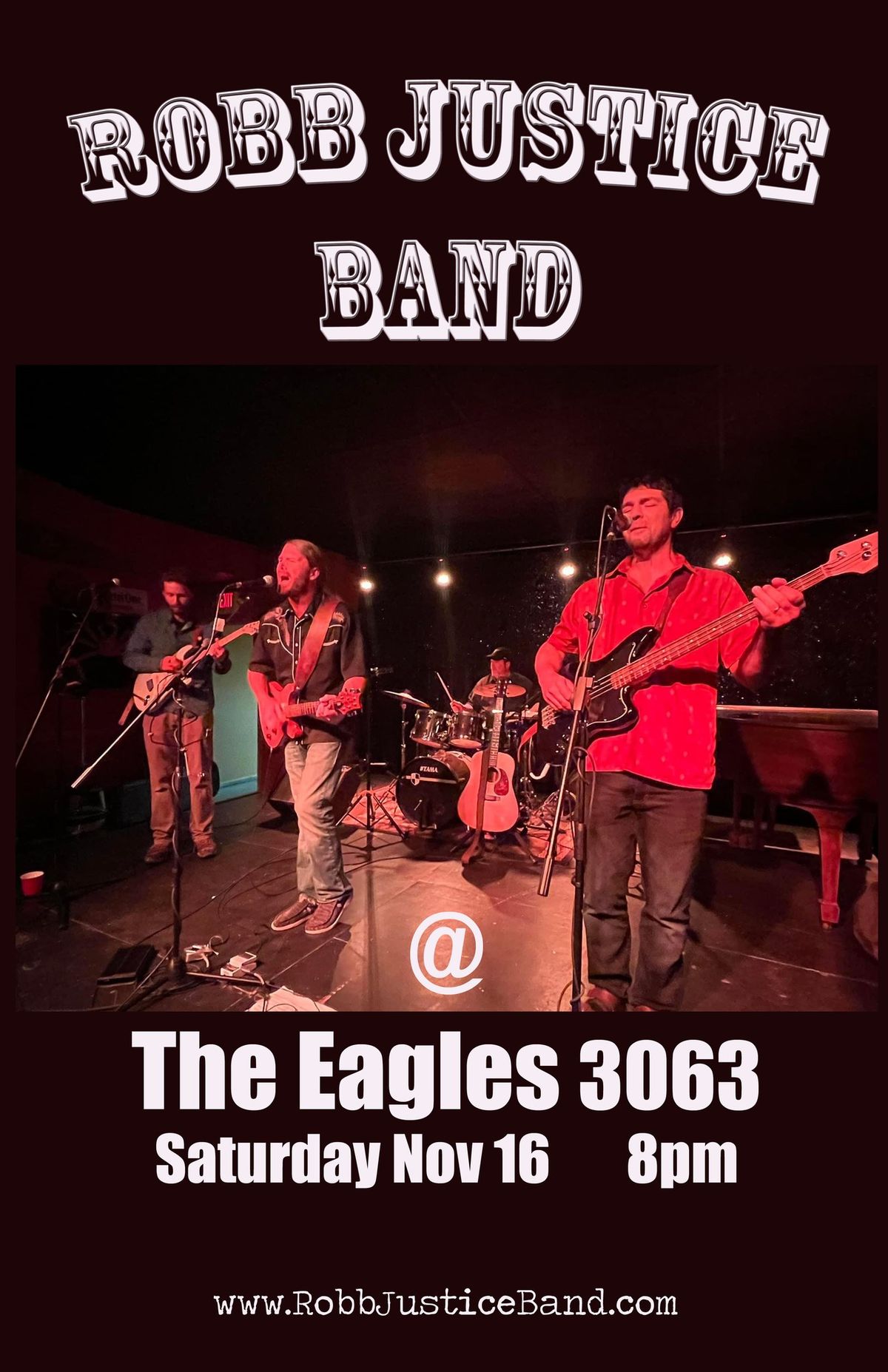 Robb Justice Band @ Eagles 3063