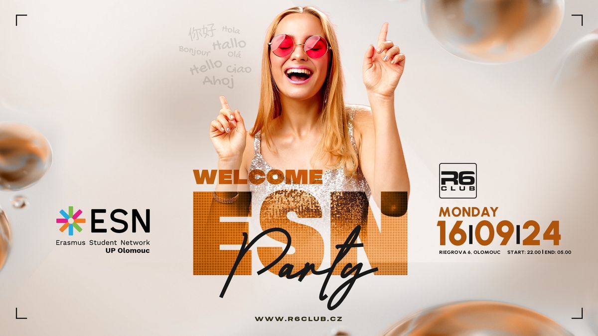 WELCOME ESN PARTY \/ R6 Club 16.09.24