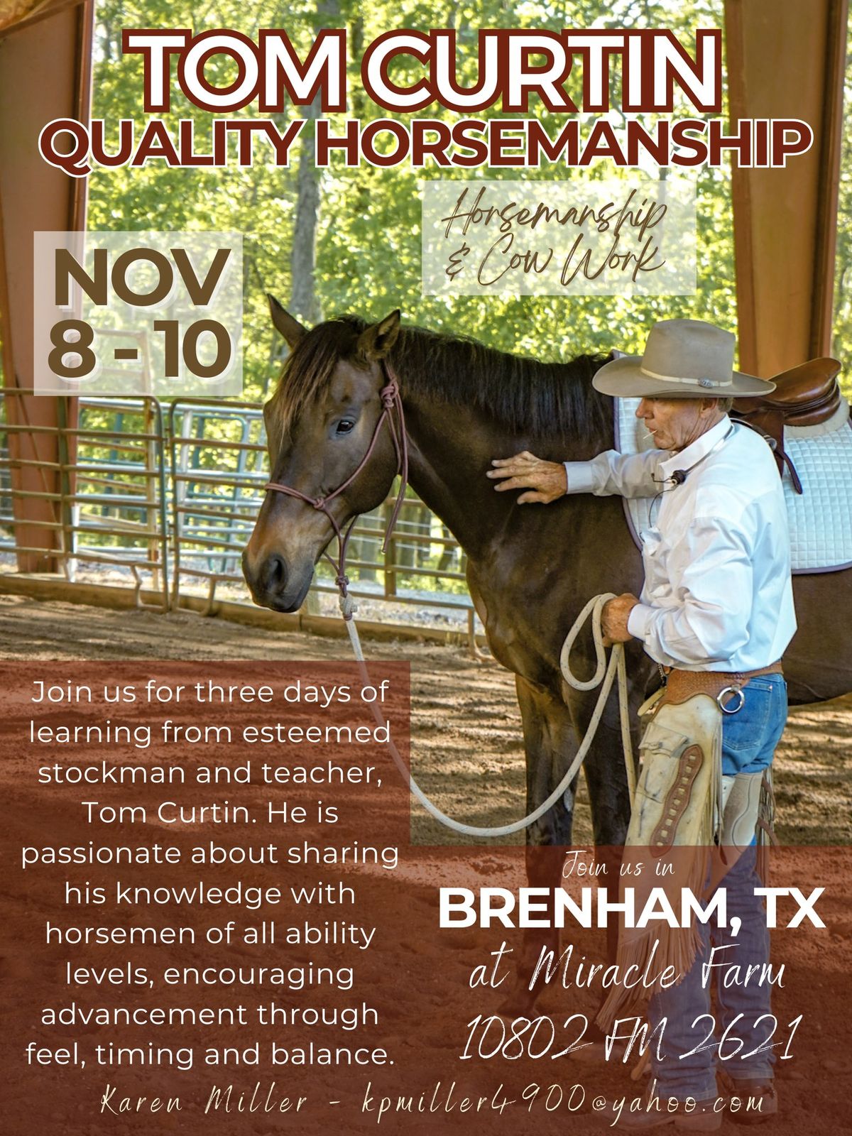 Tom Curtin Clinic in Texas