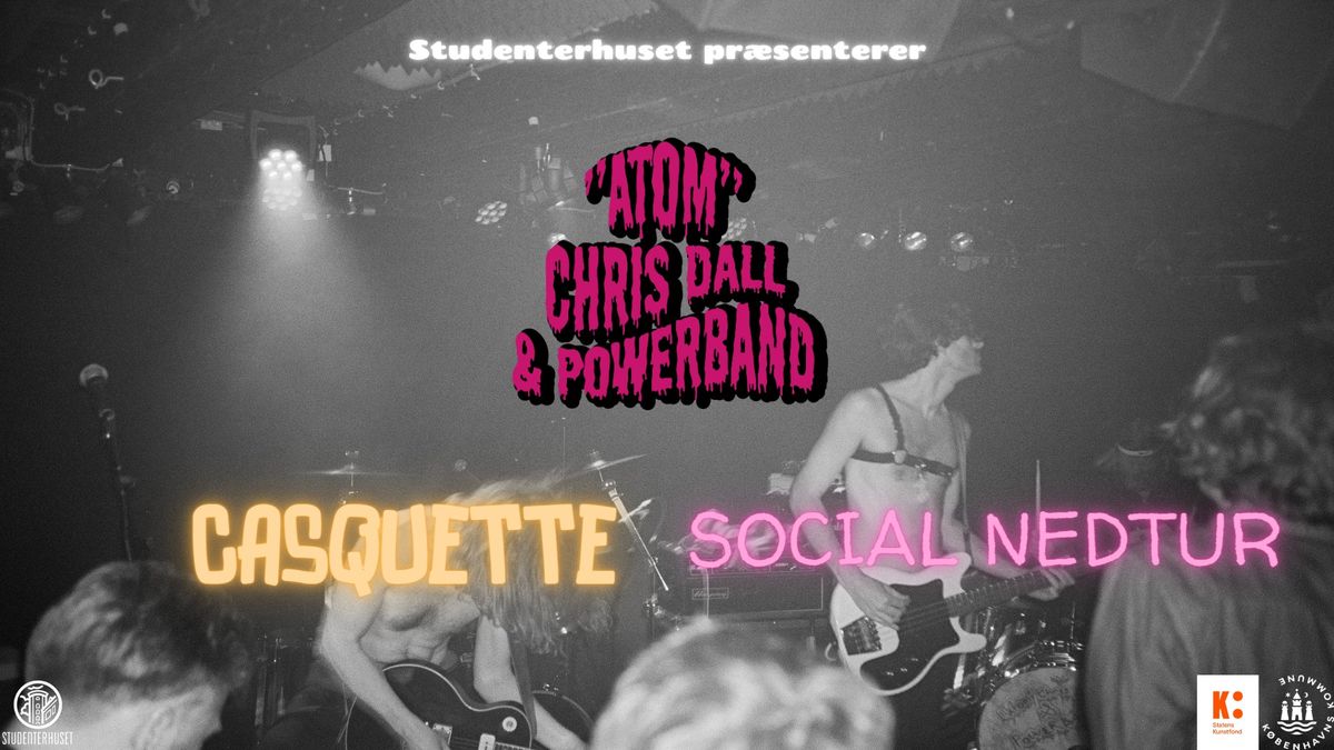 Atom Chris Dall & Powerband + Casquette + Social Nedtur