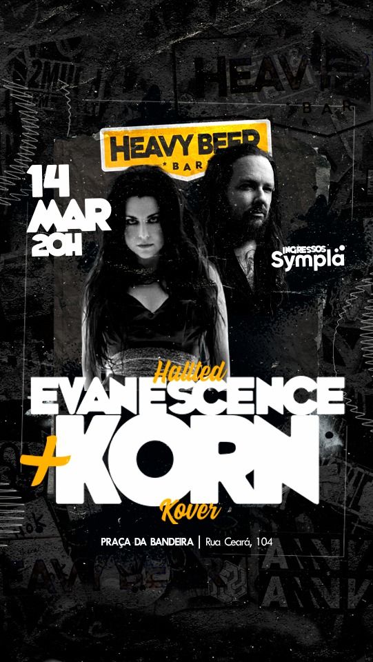 EVANESCENCE TRIBUTO + KORN TRIBUTO 