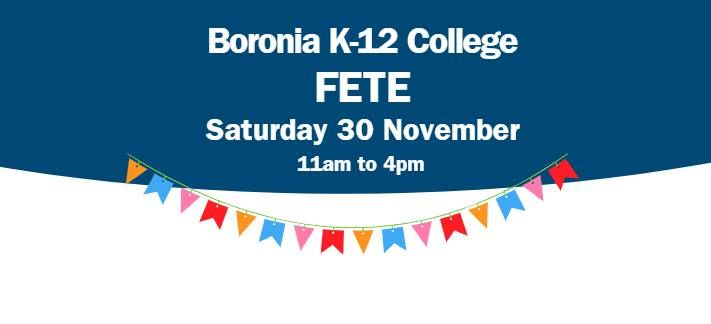 Boronia K-12 Fete