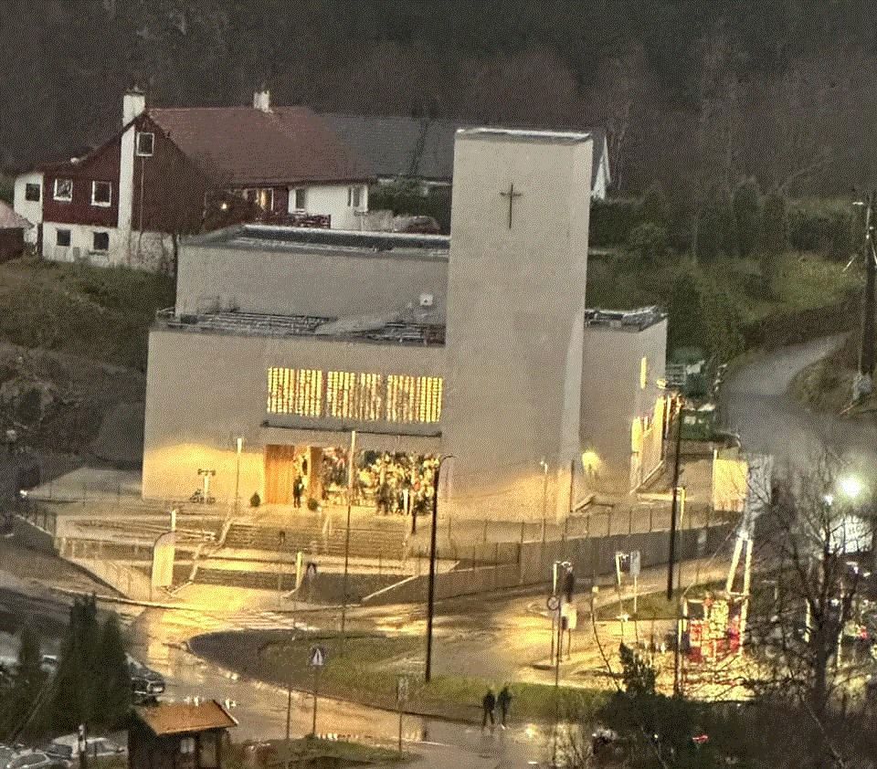 Julekonsert med bla. Dancing day av Rutter