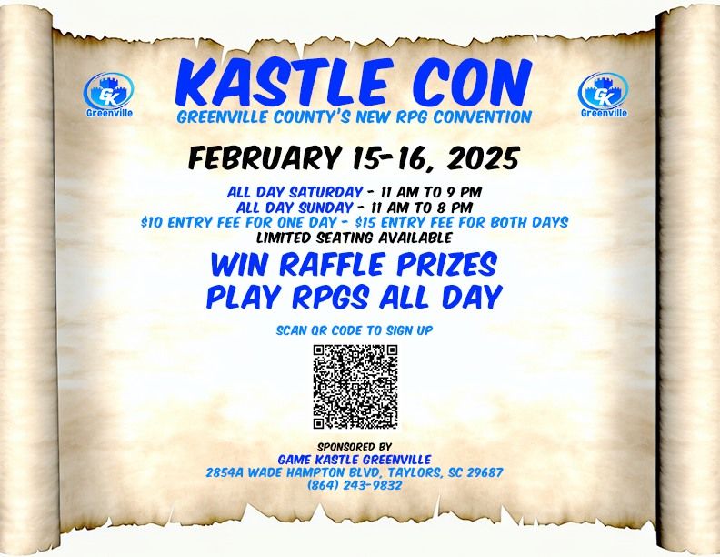 Kastle Con RPG Convention