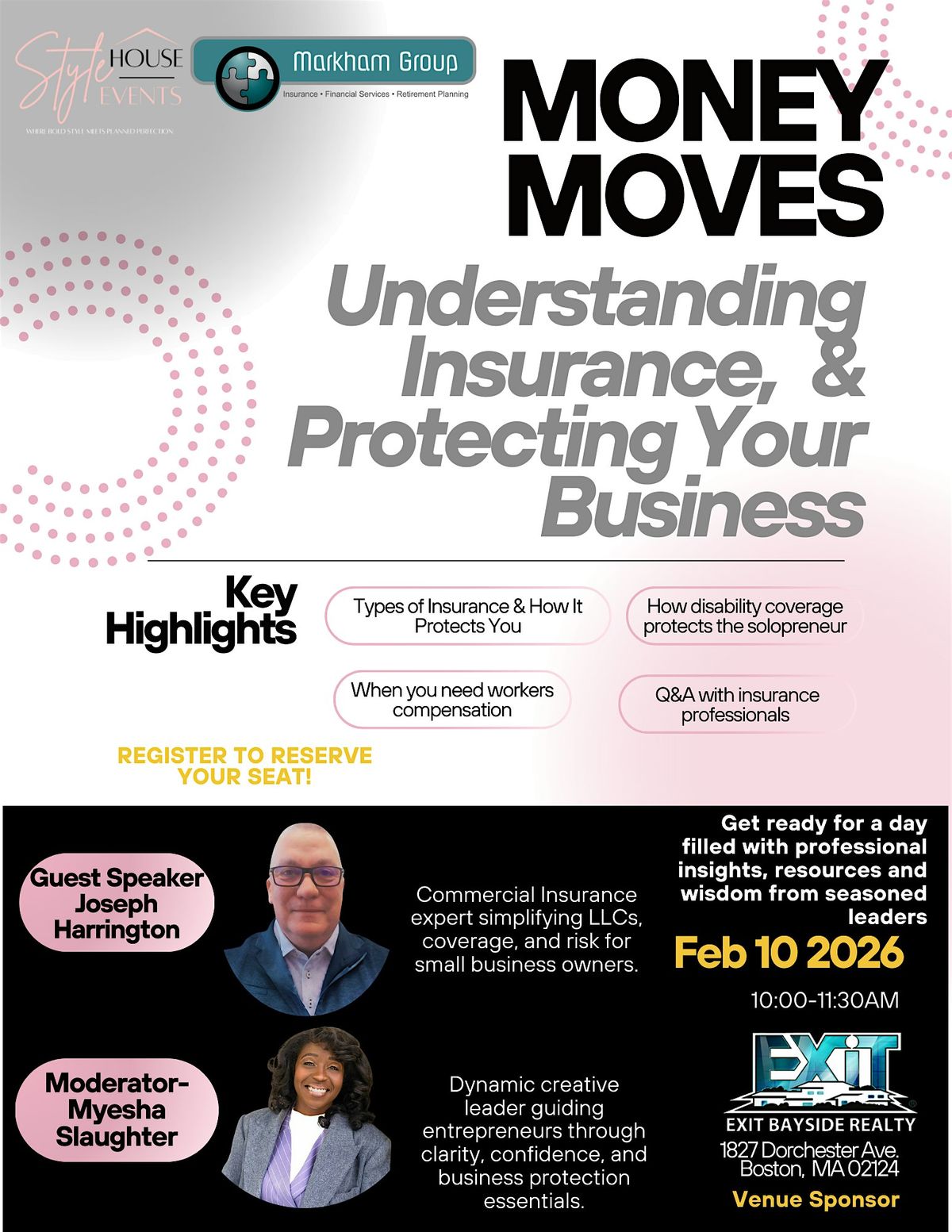 Money Moves Understanding Insurance, & Protecting Your Business