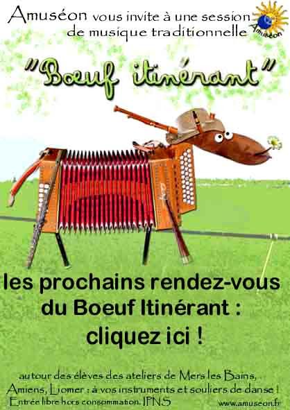 Boeuf itin\u00e9rant \u00e0 Amiens