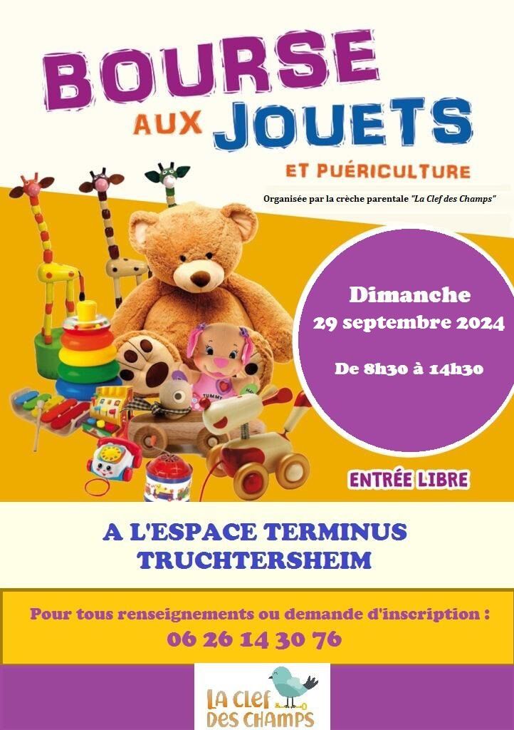 Bourse aux jouets, pu\u00e9riculture et v\u00eatements 